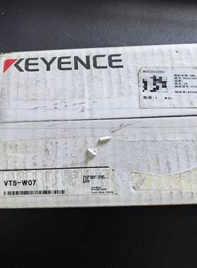 咨询-基恩士触摸屏VT5-W07带包装没开封1个