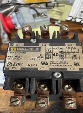 接触器SquareD8910DPA4340A的。吸合询价