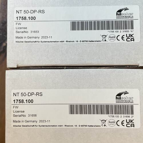 供应NT50-DP-RS 全新赫优讯Hilscher网关 Profibus DP通讯模块*