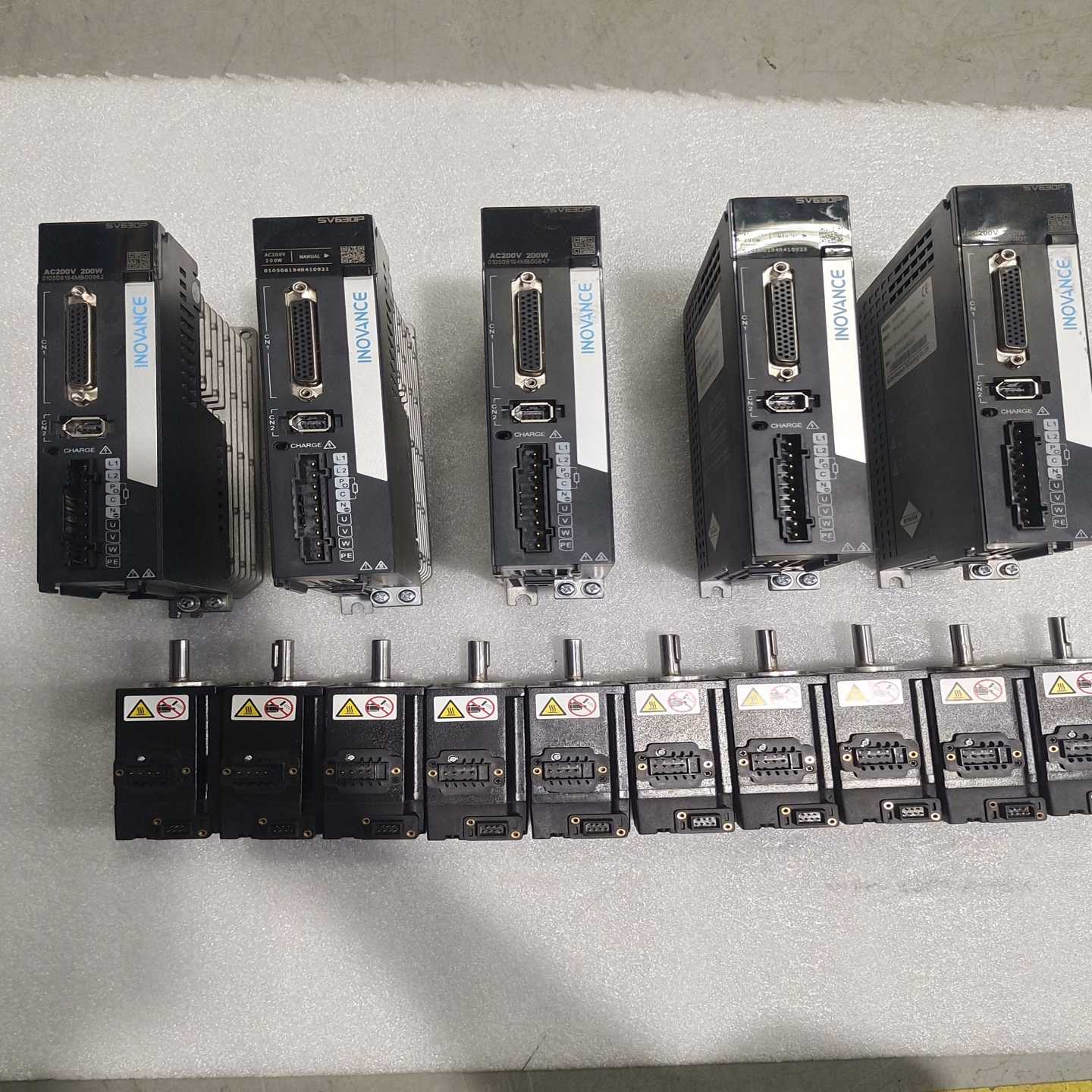 汇川伺服驱动器SV630PS1R6I，配套电机MS1H1-1-询价客服