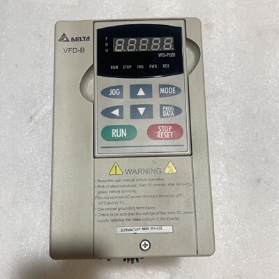台达变频器VFD007B43A一台0.75kw380V-议价