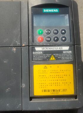 议价--西门子变频器6SE6420-2UD24-0BA1成色如图，4