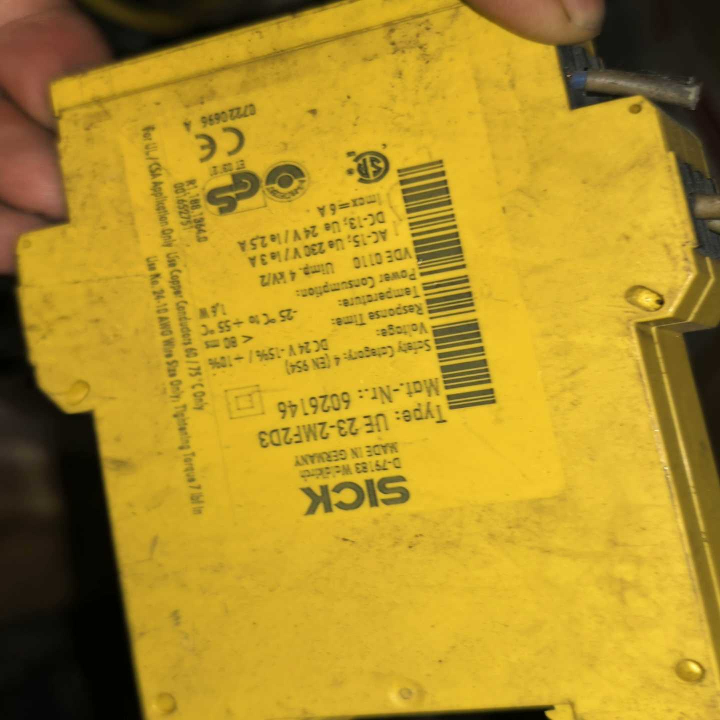 SICK西克安全继电器，型号UE23-2MF2D3，德国原装--议价商品