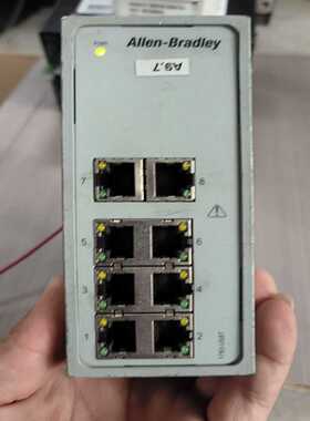 AB罗克韦尔工业交换机1783-US8T，实物实拍，功能--议价商品