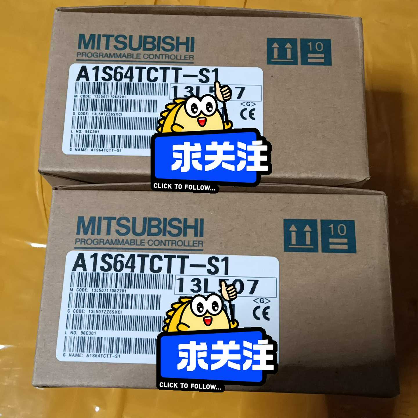 三菱A1S64TCTT—S1包装完好，工程剩余