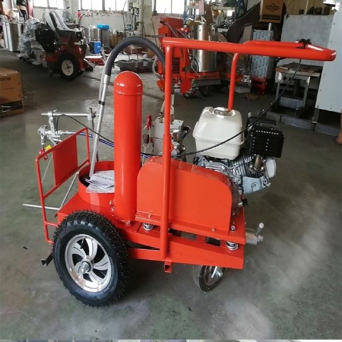 公路热熔划线机小型单缸热熔釜手推式马路画线一体机画斑马线设备,运动/瑜伽/健身/球迷用品,划线车,淘宝优惠券,粉丝福利购,淘宝优惠卷