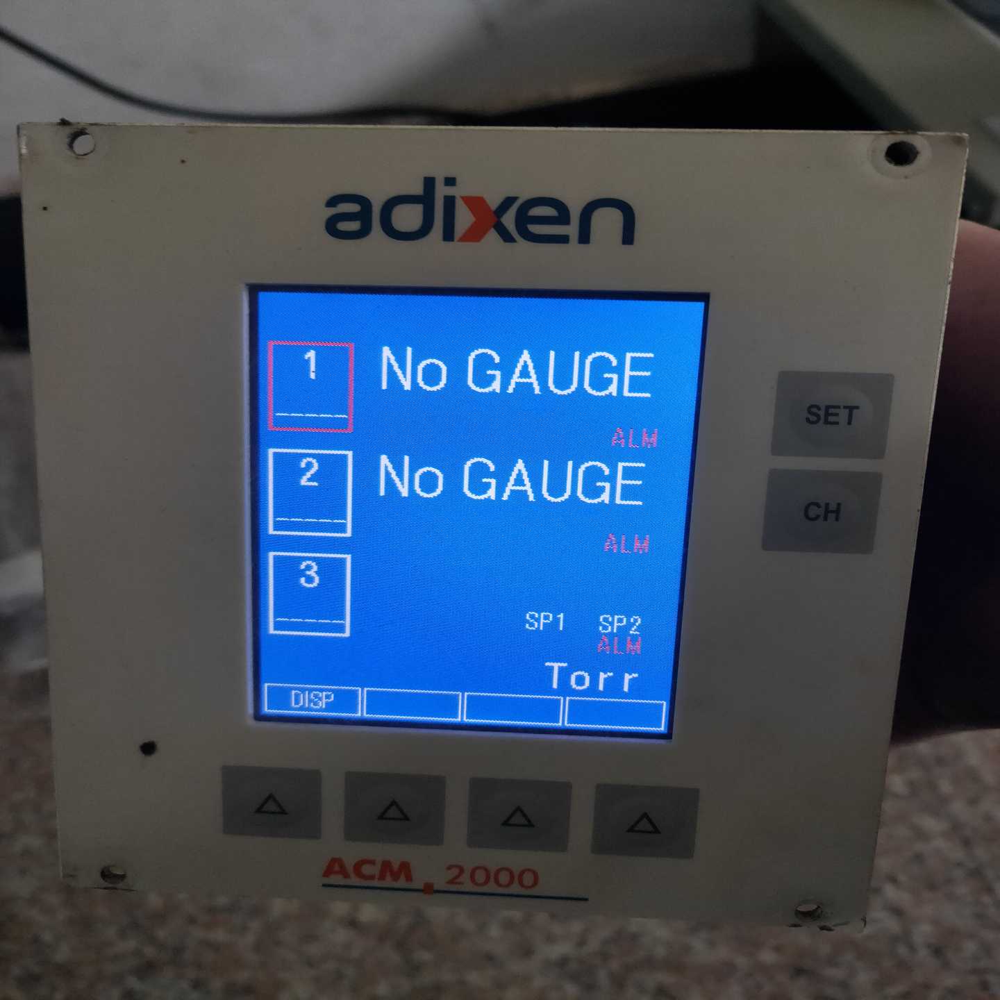 adixen阿尔卡特ACM2000真空显示器，3通道控制器，--议价商品