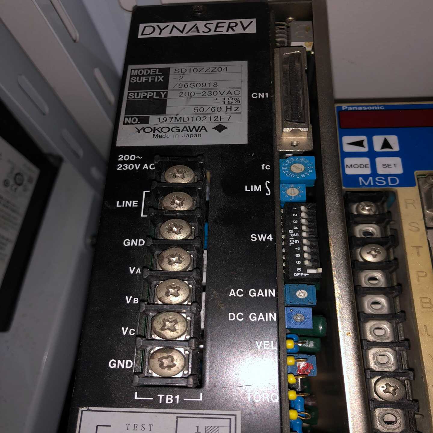 (工仔机械)横河驱动器SD10ZZZ04-2