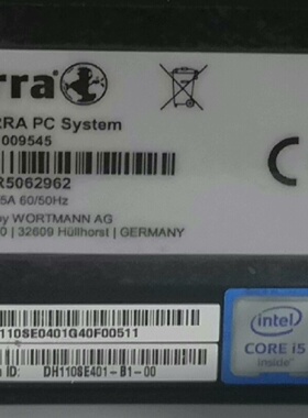 询价-terra主机CPU型号i56500型号TERRAPC