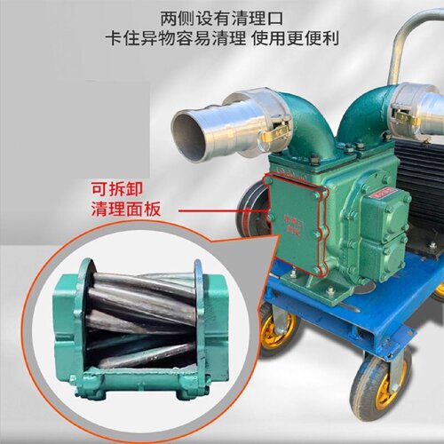 养殖场专用抽粪泵化粪池清理养猪场吸粪泵高扬程排污水淤泥泥浆泵