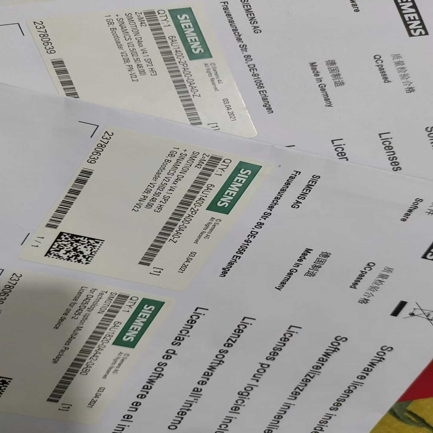 D4XX控制器CF卡6AU1400-2PA00-0A询价