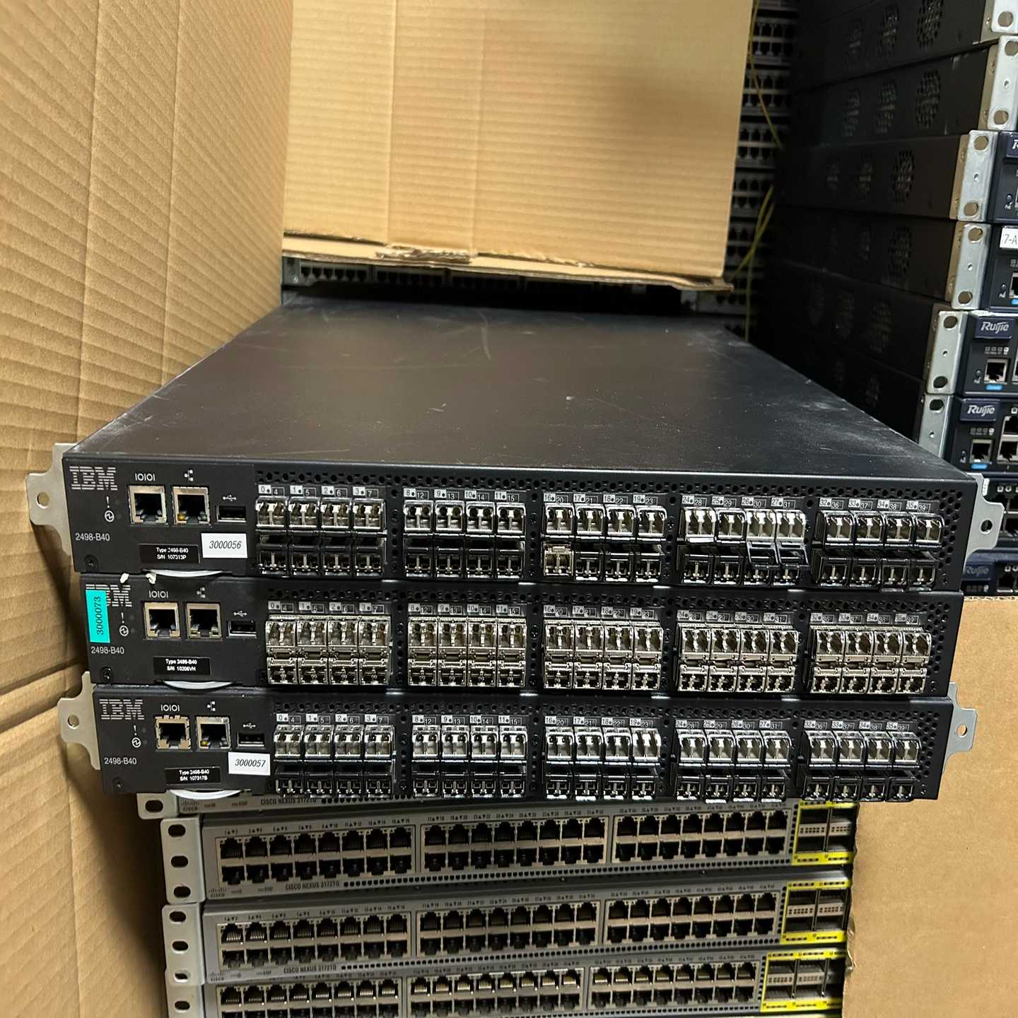 询价IBM2498-B40光纤交换机8GB40口光仟通