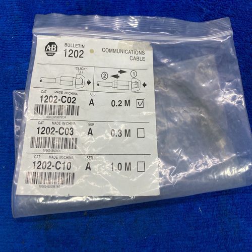 AB罗克韦尔1202-C02PLC调试连接线0.2米询价