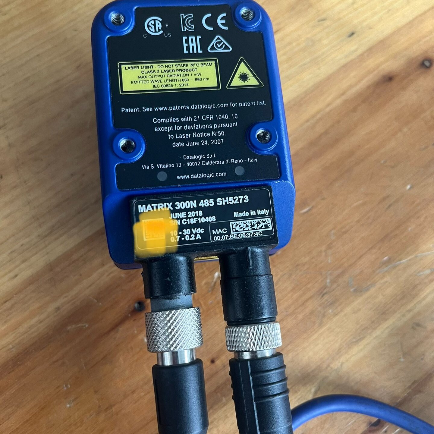 议价得利捷MATRIX300N485SH5273扫码器配线议价