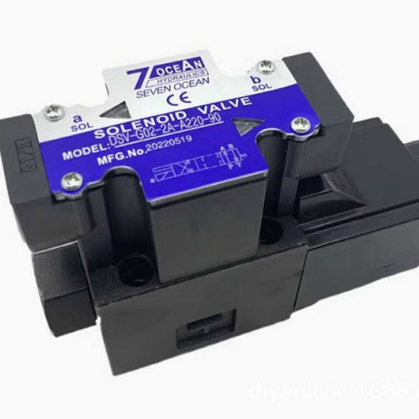 台湾七洋7OCEAN电磁阀DSV-G02-0C/2Ck/6C/8C/2N-A110-90/82/72
