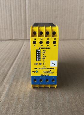 TURCK MK1322EX0R24VDC ISOLATING SWITCHING AMPLIFIER 2CHANNEL