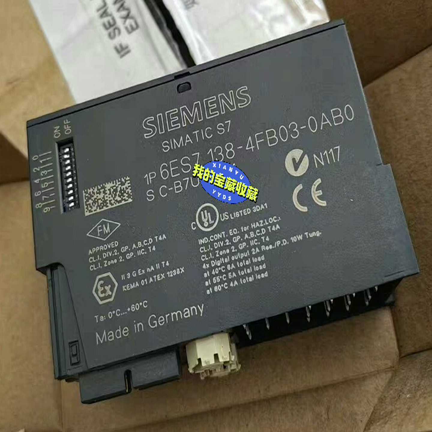 6ES7138-4FB03-0AB0裸机成色很好带包装询价