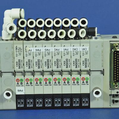377CKD8插槽PNEUMATICManifoldASSY带N4S020阀门N4S0T30
