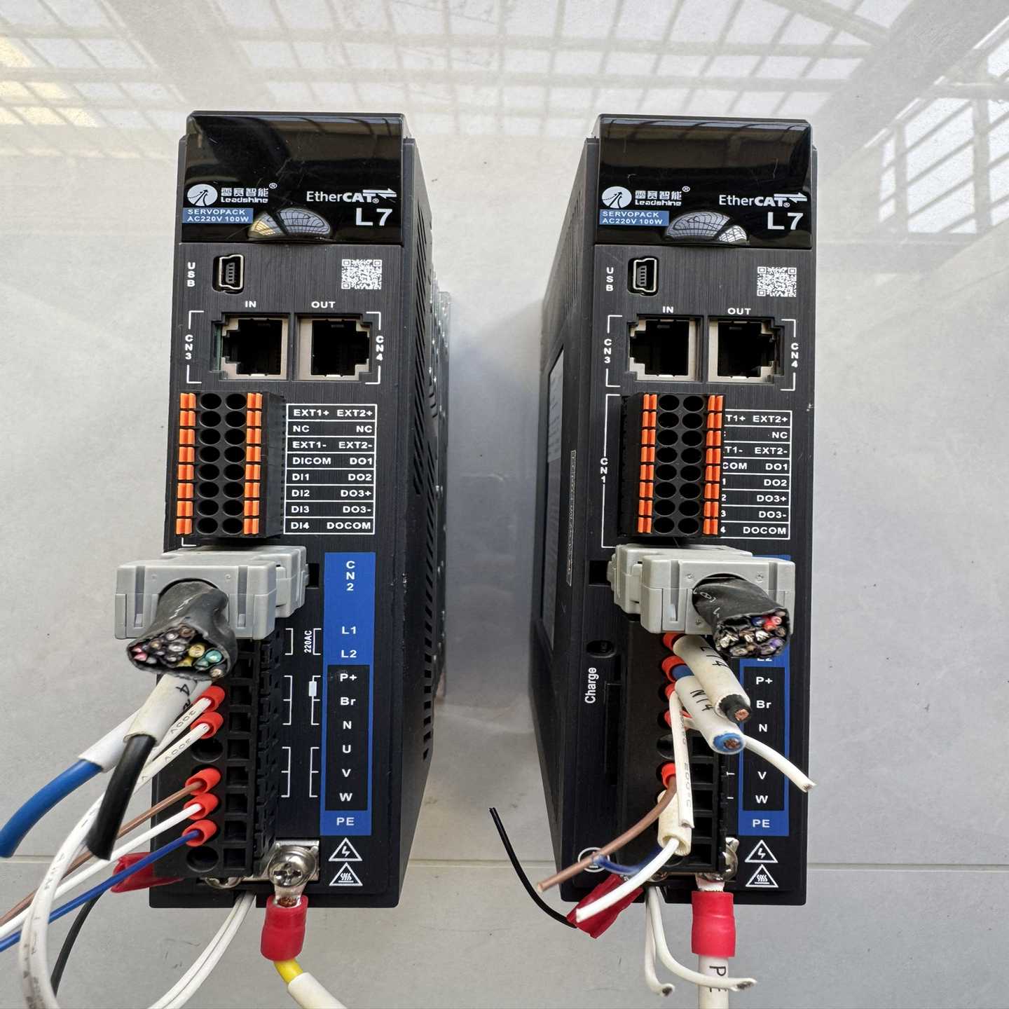 咨询-雷赛智能伺服驱动器L7EC-100S，成色新，配接电机可选。