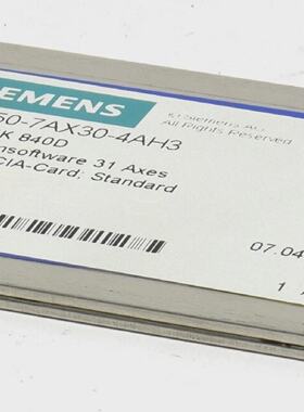 Siemens NCU Systemsoftware 31 Axes 16MB 6FC52507AX304AH3 6FC