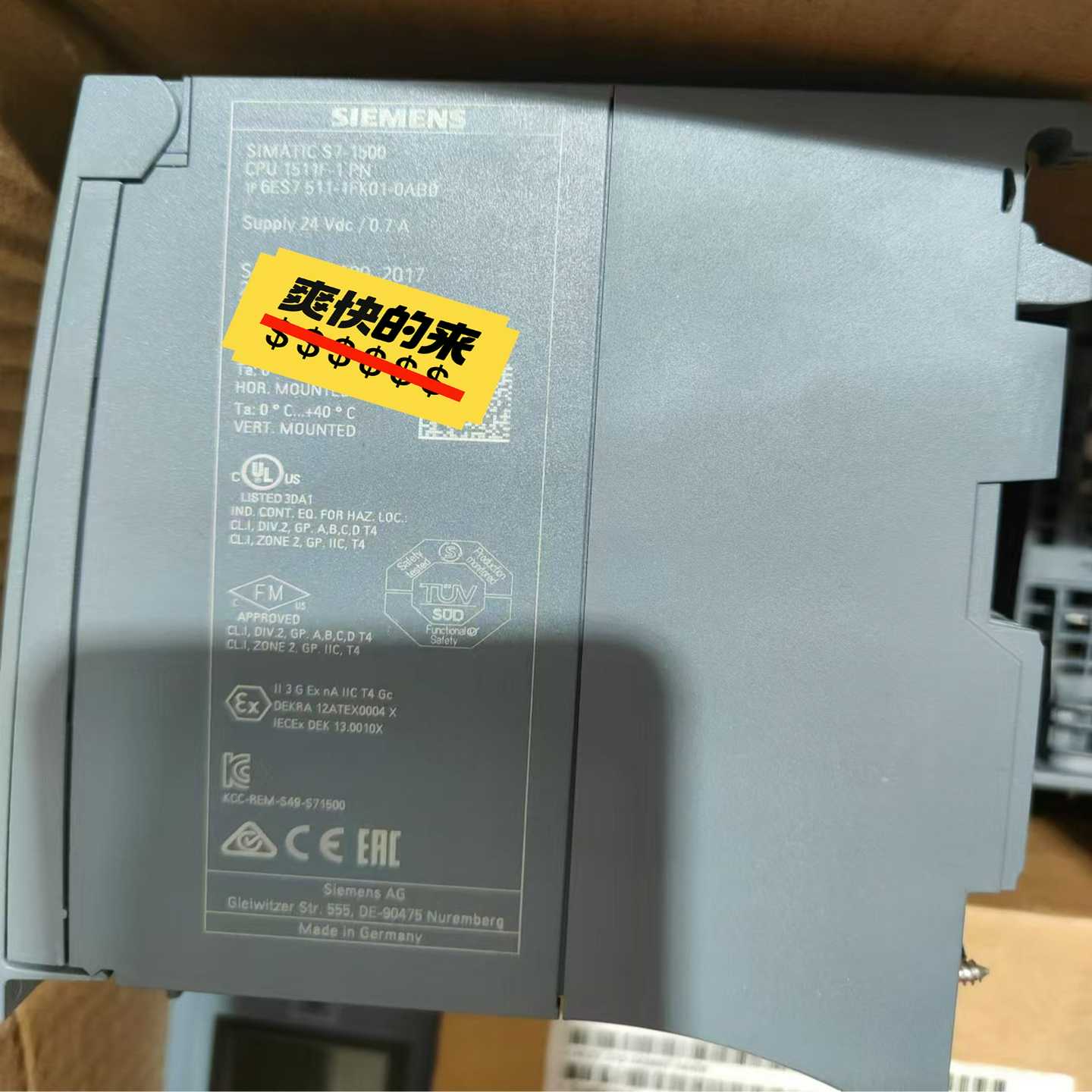 【议价】6ES7511-1FK01-0AB095新适用