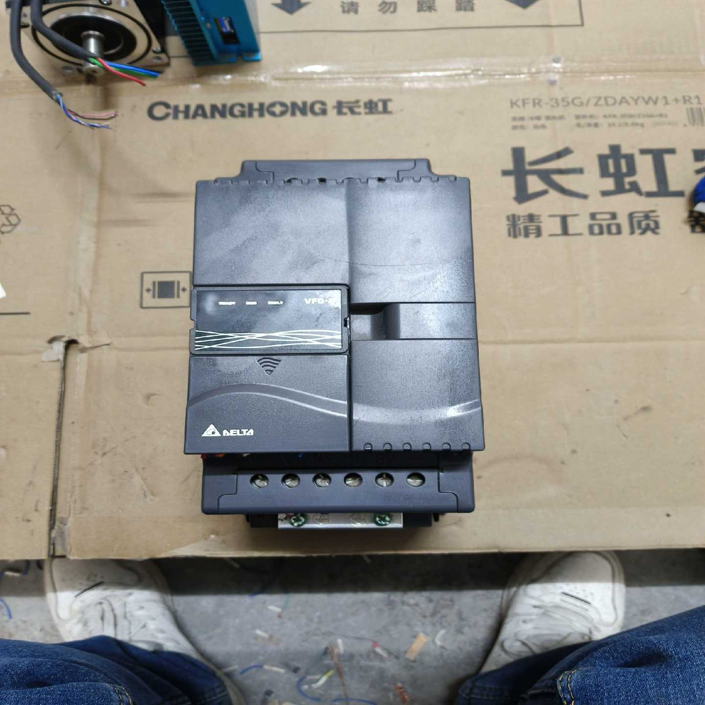 台达变频器，VFD055E43A，一台，件。功能询价