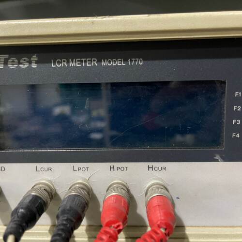询价Test LCR meter 1770 精密数字电桥 主机一议价