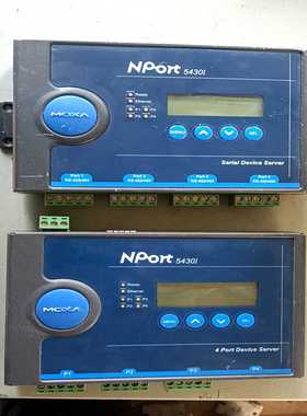 议价MOXA串口服务员NPOrt5430I！成色如图！配件价格出