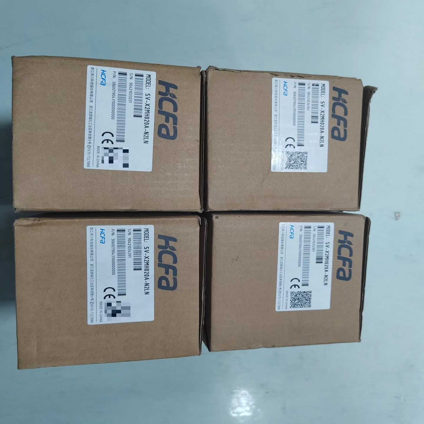 SV-X2MH020A-N2LN，禾川伺服电机200w，工程