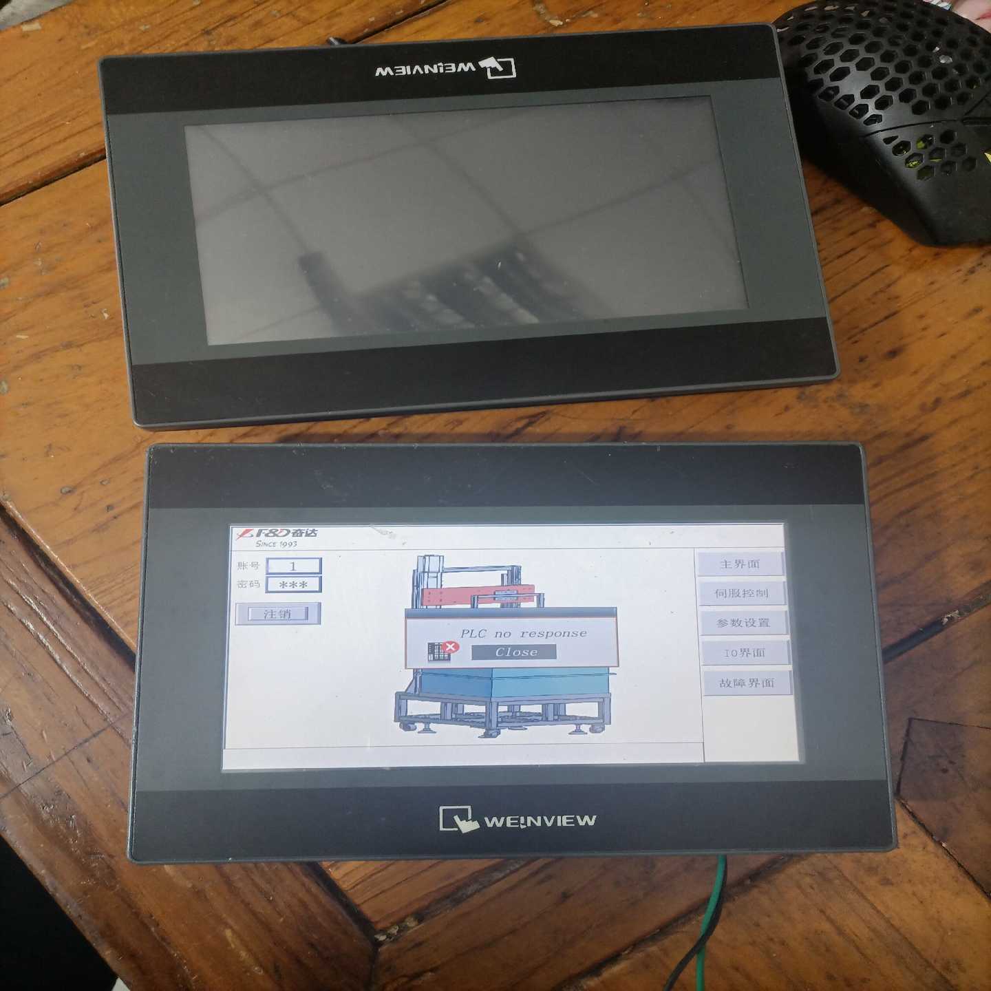 咨询-威纶触摸屏TK6070iP一个，，测试好，