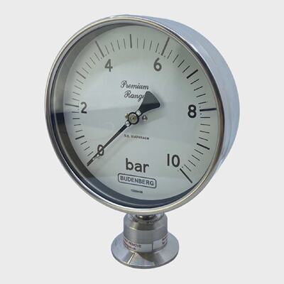 Budenberg 13289426 Pressure Gauge for Industrial Use 010 bar