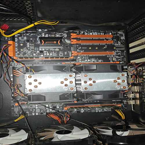 （议价）华南金牌X99-F8D双路ddr4主板，支持双路CPU，带M