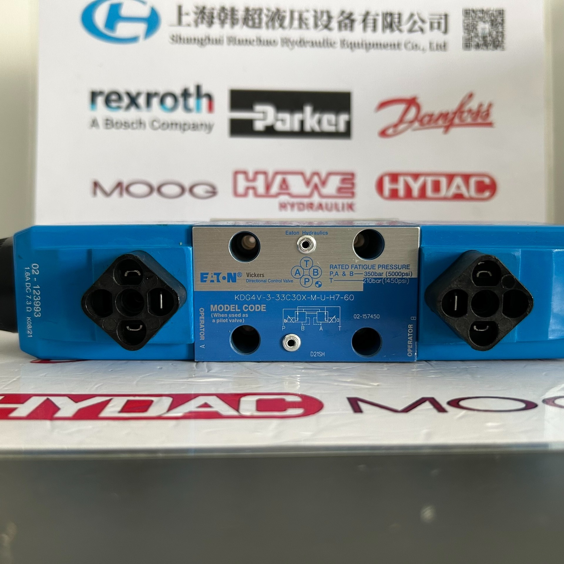 （议价)Vickers威格士比例换向阀KDG4V-3-33C30X-