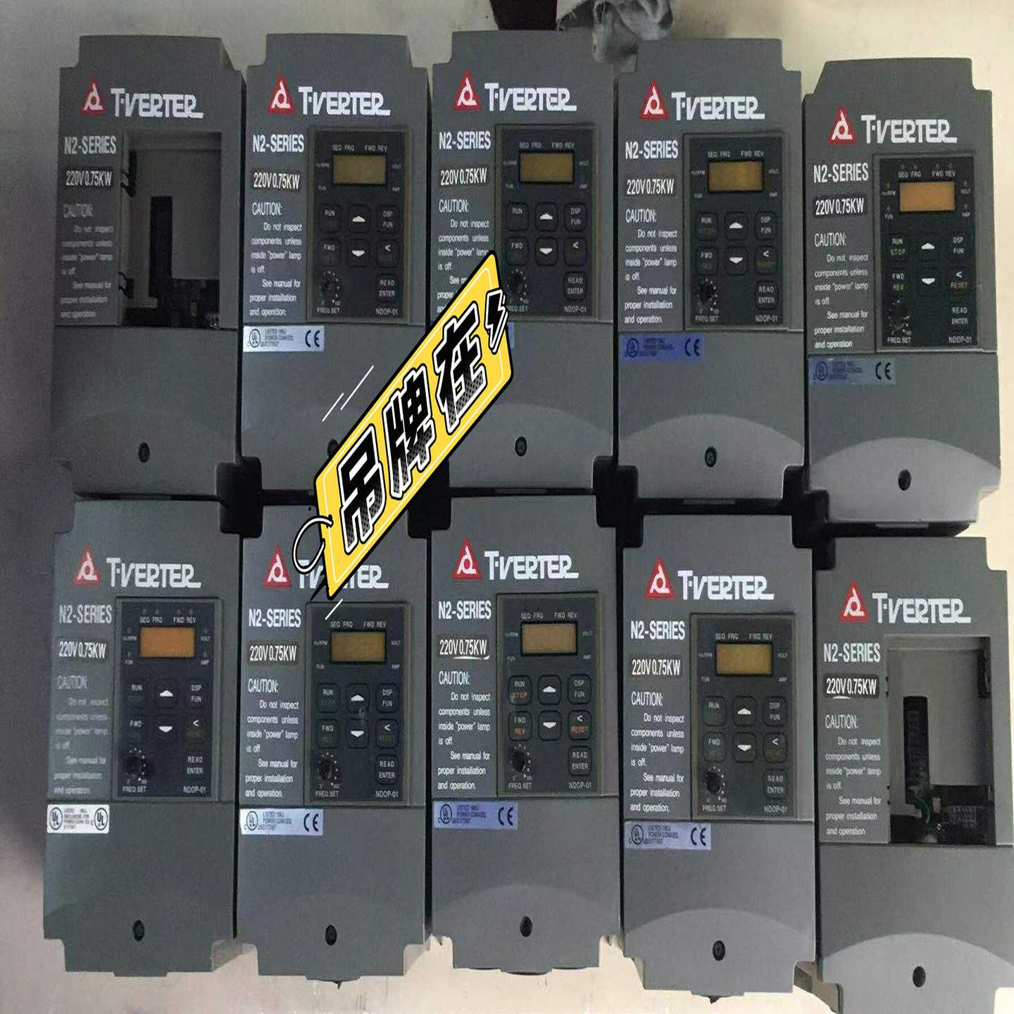 【议价】N2-201-H台安N2220V0.75KW变频器测试包适用