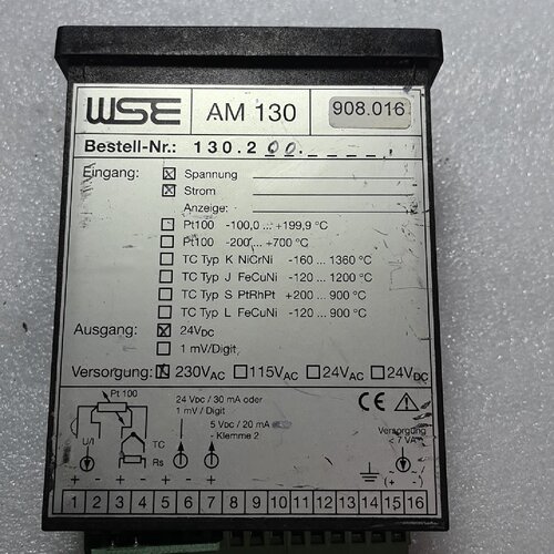 设备名称WSEAM130信号转换测量模块