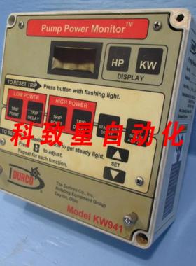 工业配件DURCO泵电源监控器 KW941 AY55611D 110V