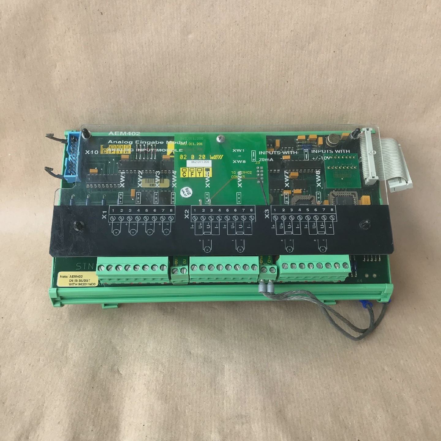 LYNGSO MARINE AEM 402 ANALOG INPUT MODULE 962.004.200 STN AT - 实物图