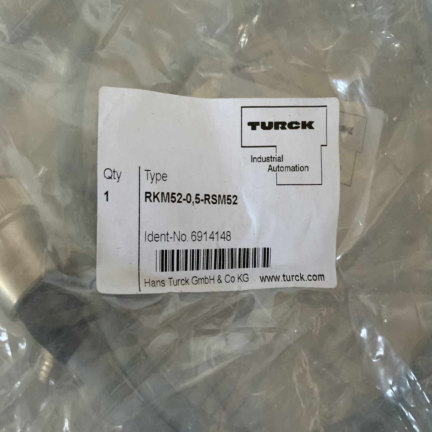 （洋洋设备）图尔克模块连接线，几种型号，0.5米/150.1米/25