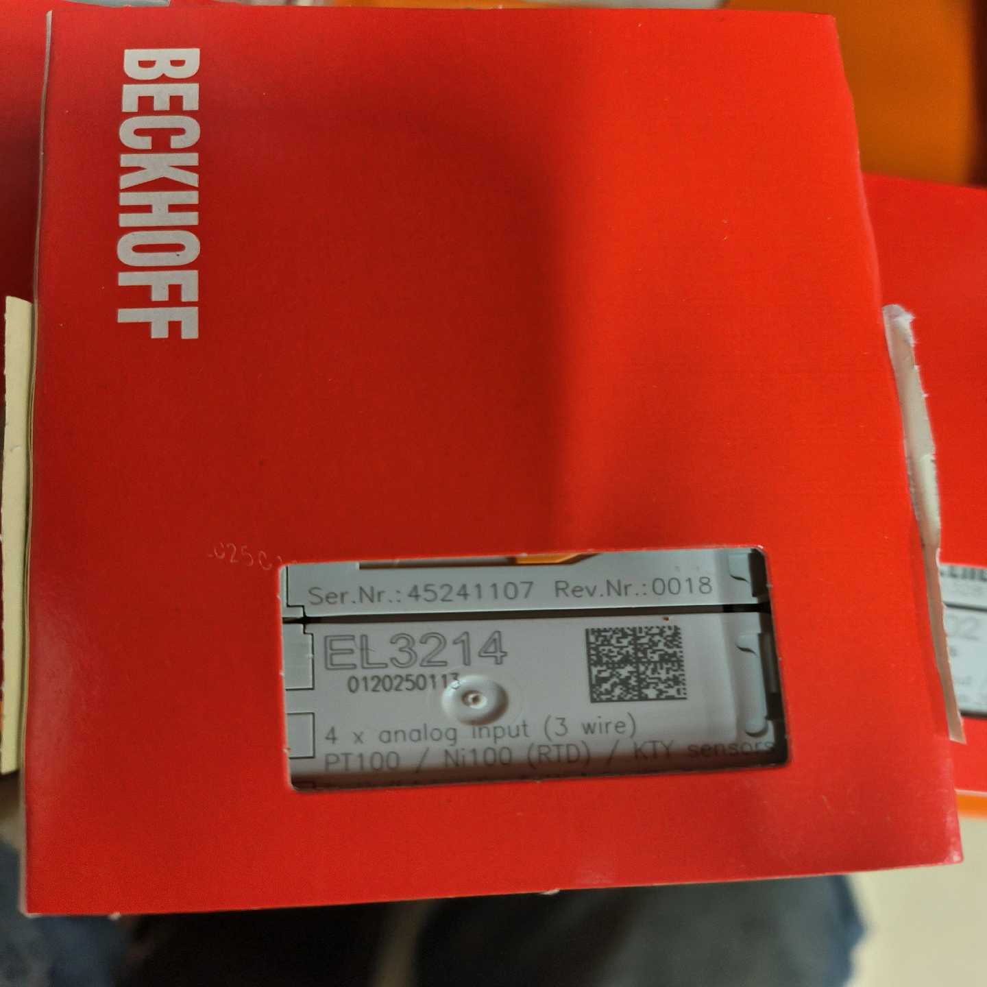 代理倍福EL3214【博航商行】