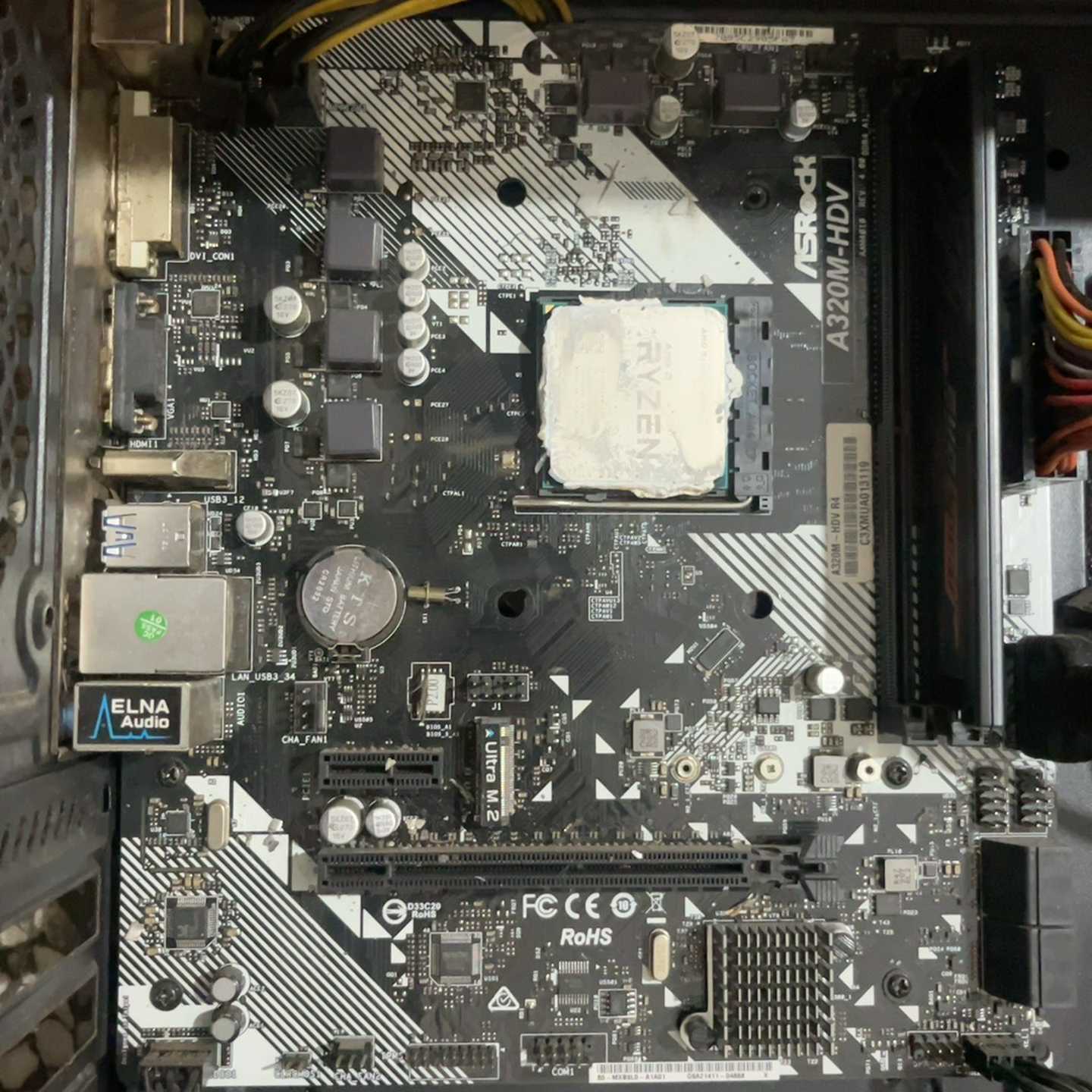 华擎A320M-HDV主板+1200CPU一议价商品