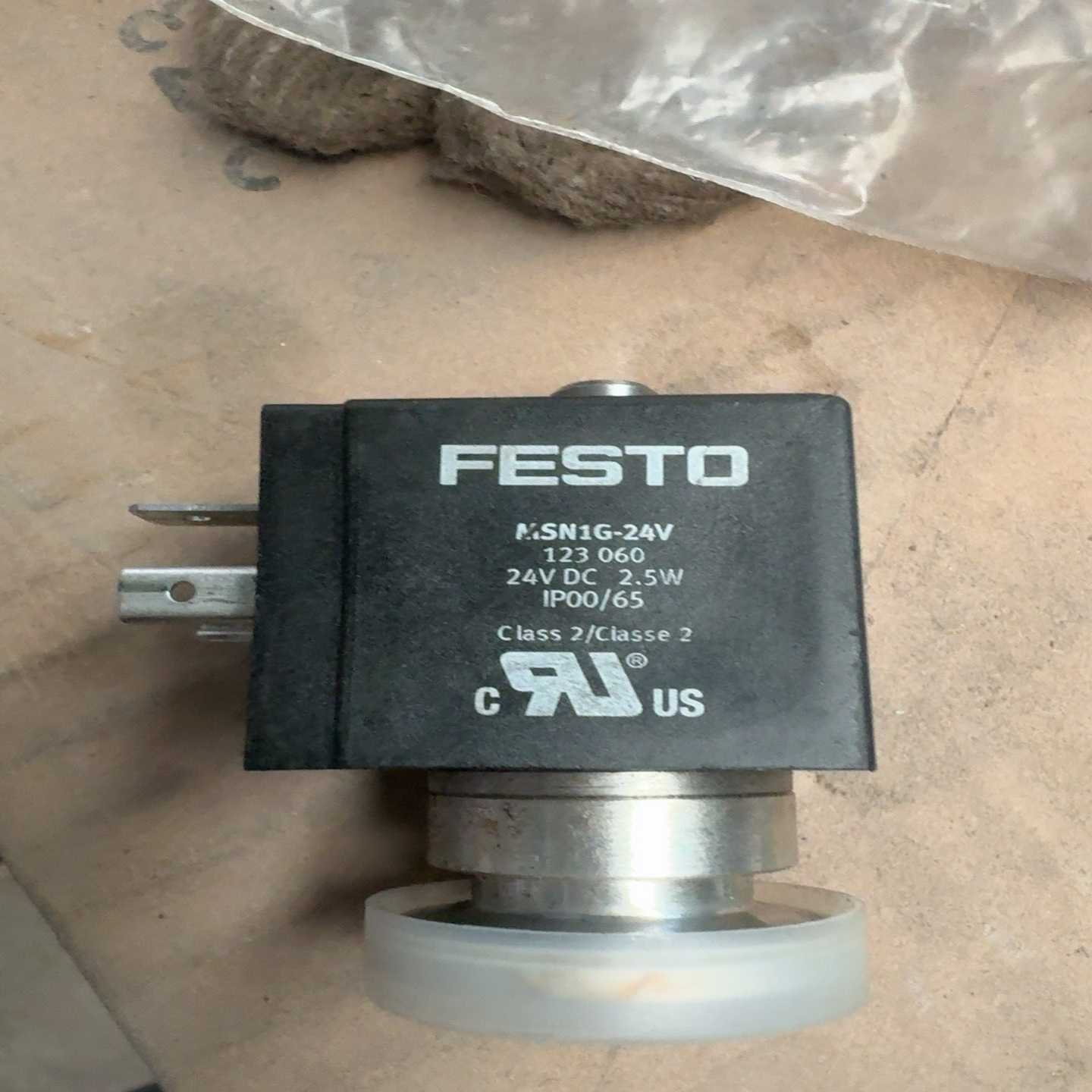 FESTO费斯托电磁阀线圈MSN1G-24V知道询价