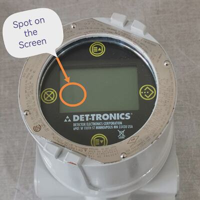 DETTRONICS UD10S5M25T2 Display RLY420 PN 010765003 Gas Detec