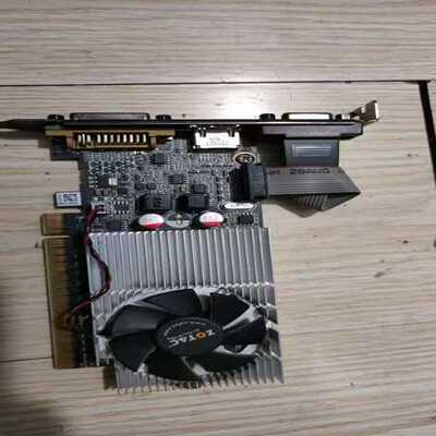 【星慕电子】型号ZOTAC Geforce210  1U半高卡，成色好，