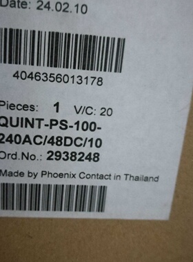 配件菲尼克斯电源QUINTPS24DC24DC10转换器2320092议价