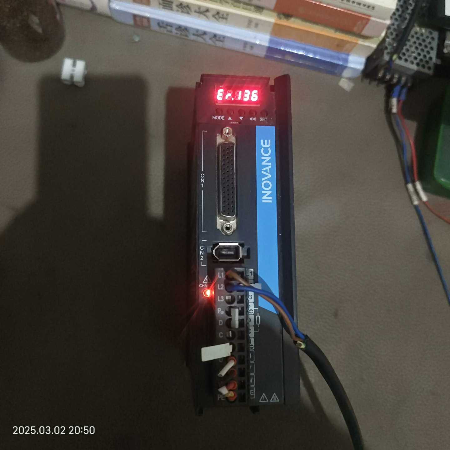 拆机汇川SV660CS5R5I，750W驱动器660系列，成--议价商品