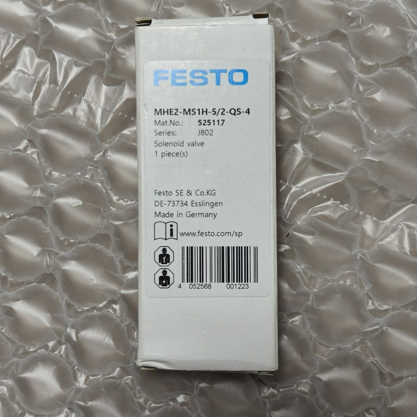 FESTO电磁阀525117，MHE2-MS1H-5/2-Q--议价商品