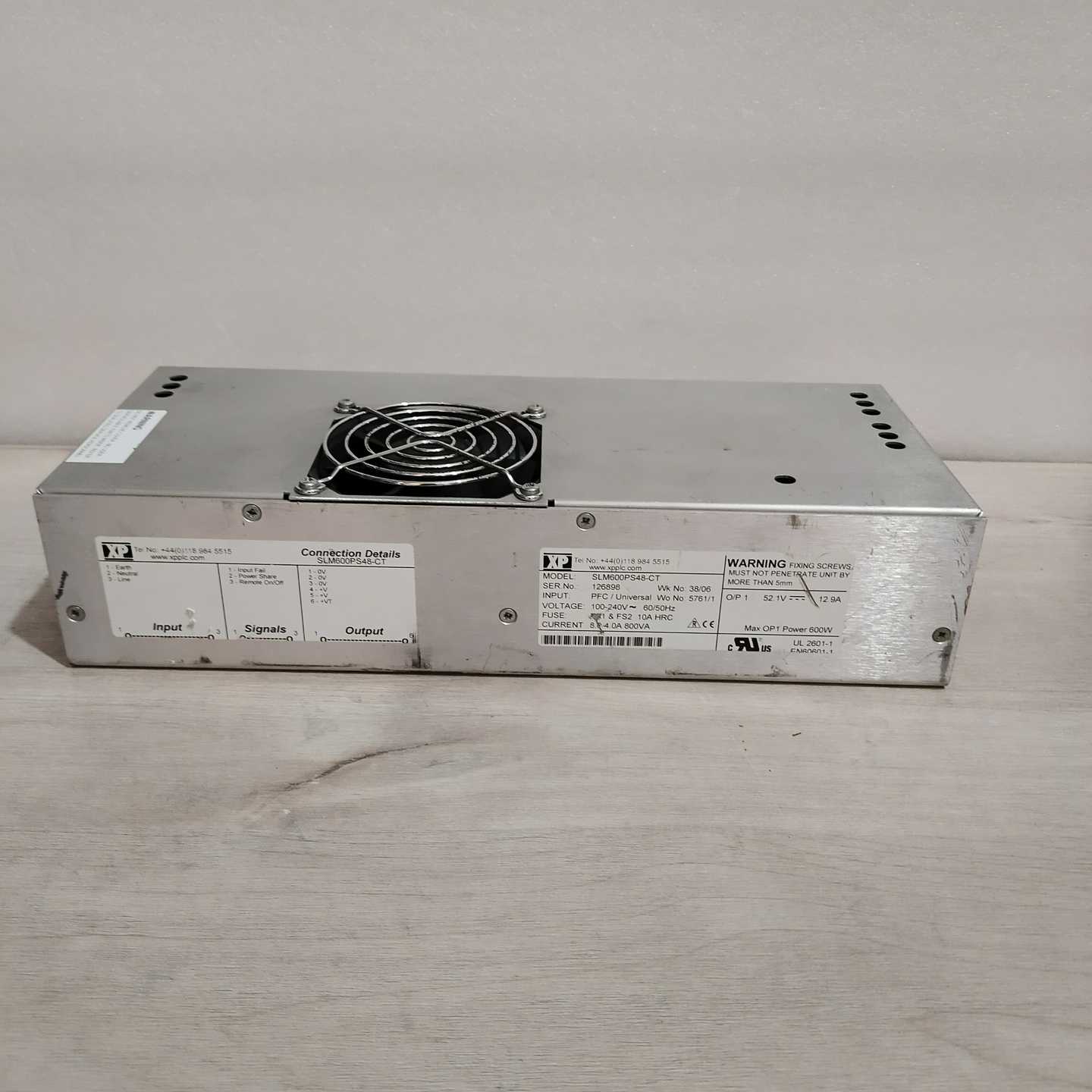 XP POWER    SLM600PS48-CT（地坛设备）