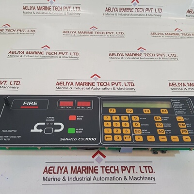 寻Salwico cs3000 fire alarm control panel scm3100 041001