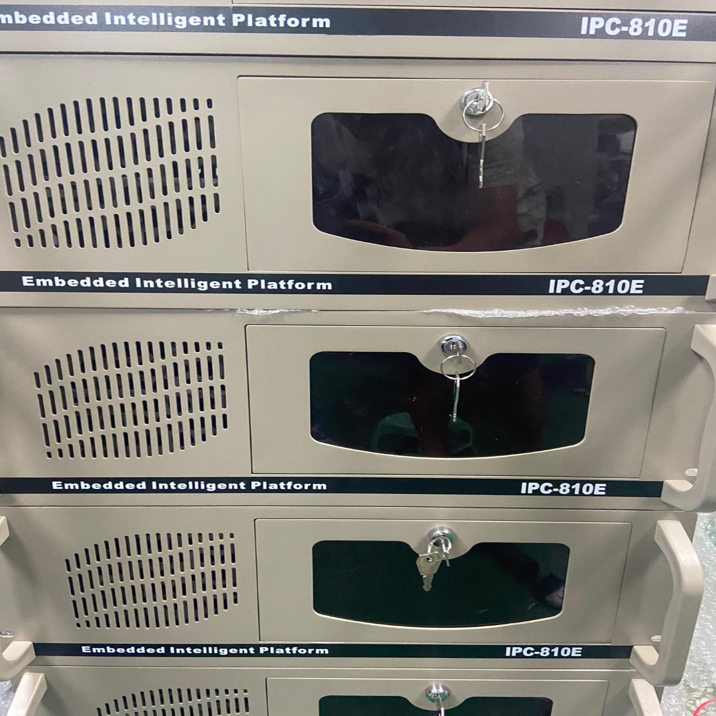 议价9成新无划痕研祥IPC-810E工控机带ISA槽