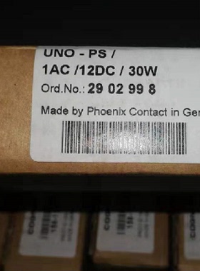 配件凤凰菲尼克斯电源UNOPS1AC12DC30W2902998议价